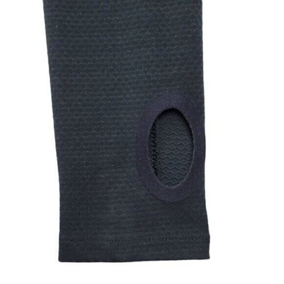 Nike Running Jacket Women Size S Black and Gray Snap Front Zip Pockets Thumbhole - Picture 6 of 14